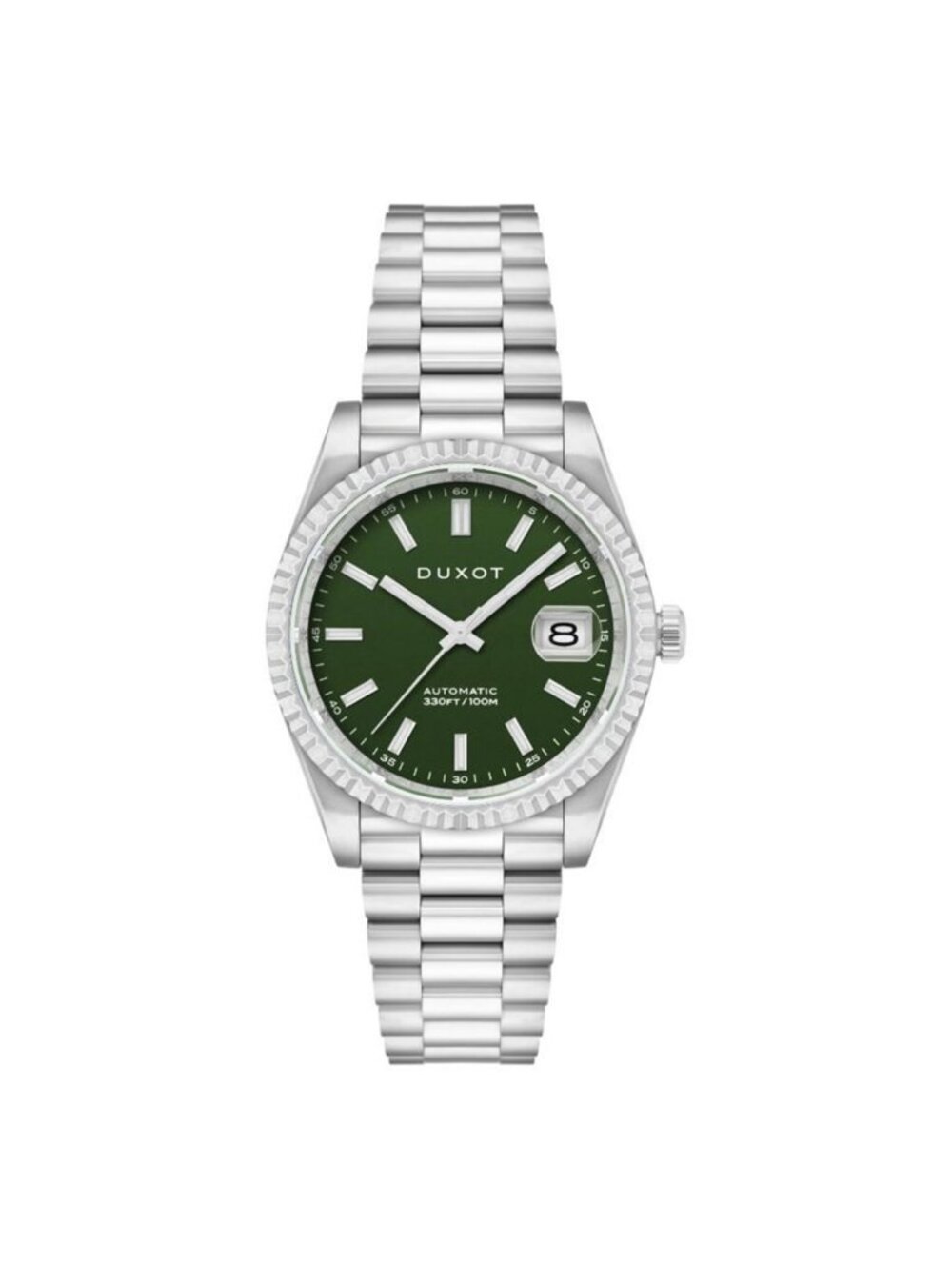 NWT Duxot Marcel Automatic Green Dial Men's Watch